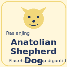 Icon Anatolian Shepherd Dog