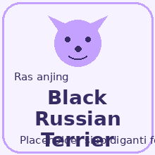 Icon Black Russian Terrier