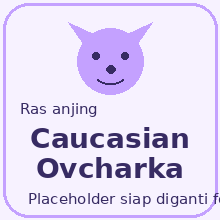 Icon Caucasian Ovcharka