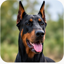 Icon Doberman Pinscher