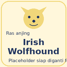 Icon Irish Wolfhound