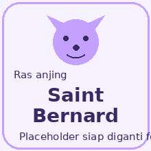 Icon Saint Bernard