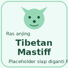 Icon Tibetan Mastiff