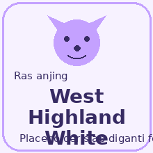 Icon West Highland White Terrier